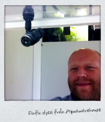 ... installerade lite dysor idag i mina småburkar. Har handduschat med relativt ojämna nivåer som följd.