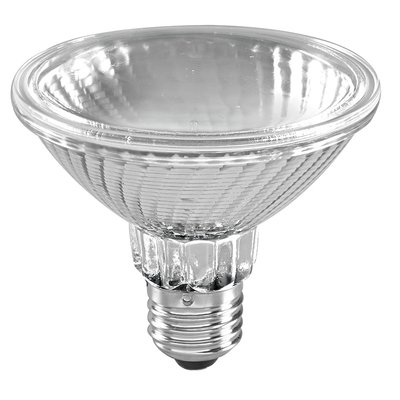 Halogen par.jpg (194.23 KiB) Visad 11832 gånger Halogenlampa 75W - ger en hel del värme. Finns med 10° och 30° spridningsvinkel. Den senare är nog att rekommendera eftersom det inte får bli för varmt.